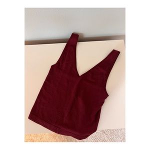 Maroon Light-weight Tank Top